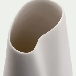 Vase*alinea Vase contemporain en céramique H21cm - Blanc