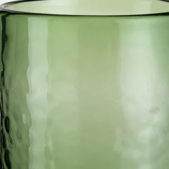 Vase*alinea Vase en verre martelé H28,5cm - Vert