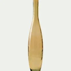 Vase*alinea Vase en verre recyclé - ocre H100cm Jaune