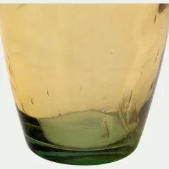 Vase*alinea Vase en verre recyclé - ocre H100cm Jaune