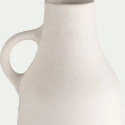 Vase*alinea Vase pichet en faïence H51cm - Blanc