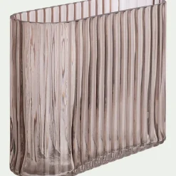 Vase*alinea Vase tube en verre H20cm - gris