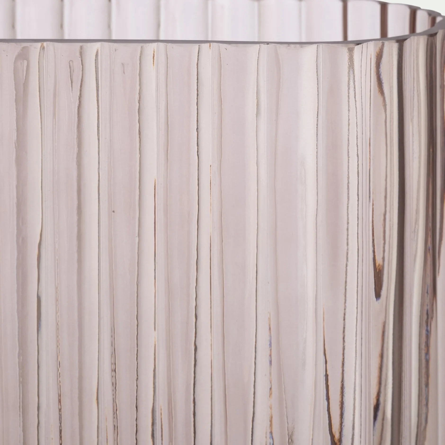 Vase*alinea Vase tube en verre H20cm - gris