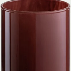 Vase*alinea Vase tube en verre H23cm - Marron