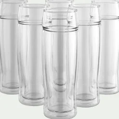 Verre À Cocktail|Verre À Eau*alinea Verre à bière en verre borosilicate 50cl - Transparent