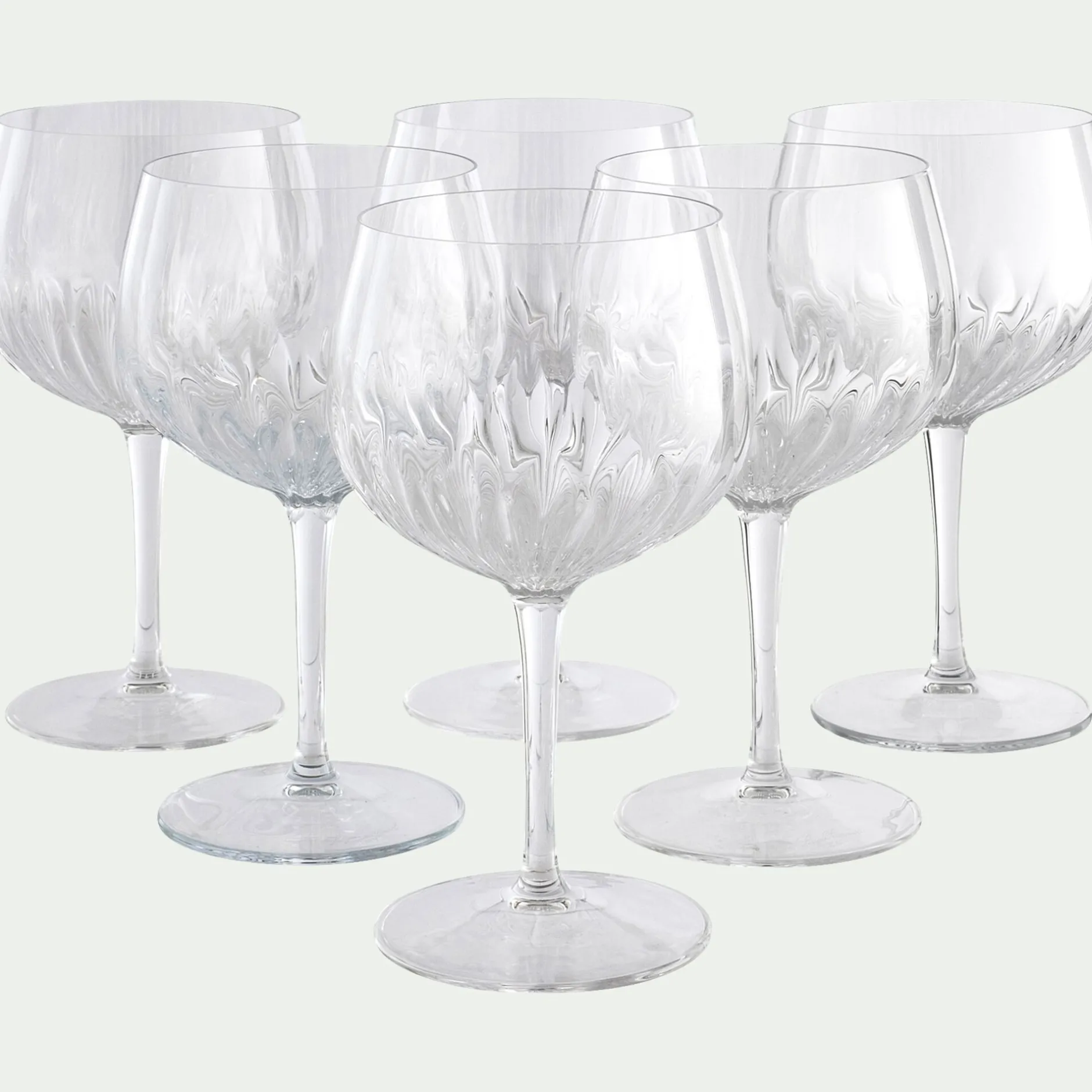 Verre À Pied|Verre À Cocktail*alinea Verre à gin en cristallin 80cl - Transparent