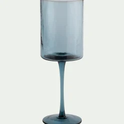 Verre À Pied|Verre À Vin*alinea Verre à pied en verre 37cl - Bleu