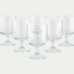 Verre À Pied|Verre À Vin*alinea Verre à vin en verre 22cl - Transparent