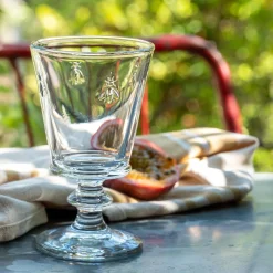 Verre À Pied|Verre À Vin*alinea Verre à vin en verre pressé 24cl - Transparent