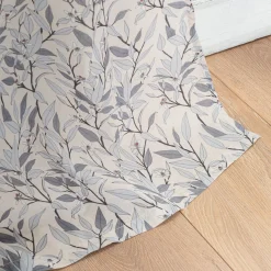 Voilage*alinea Voilage à œillets en coton motif Oranger 140x250cm - Blanc